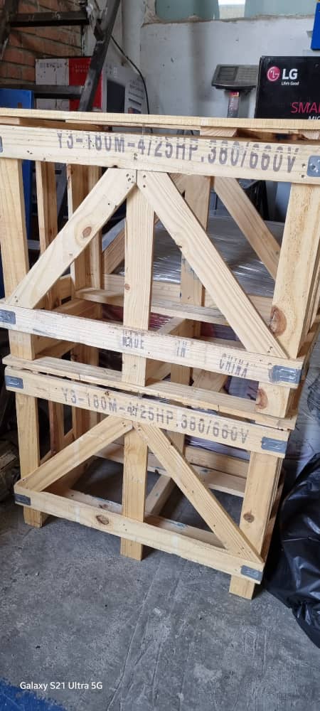 چاپ اطلاعات روی پالت چوبی با جت پرینتر